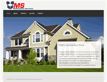 Tablet Screenshot of msrelocation.com